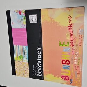 Sunshine and Summertime Specialty Cardstock paper pk 48 sheets